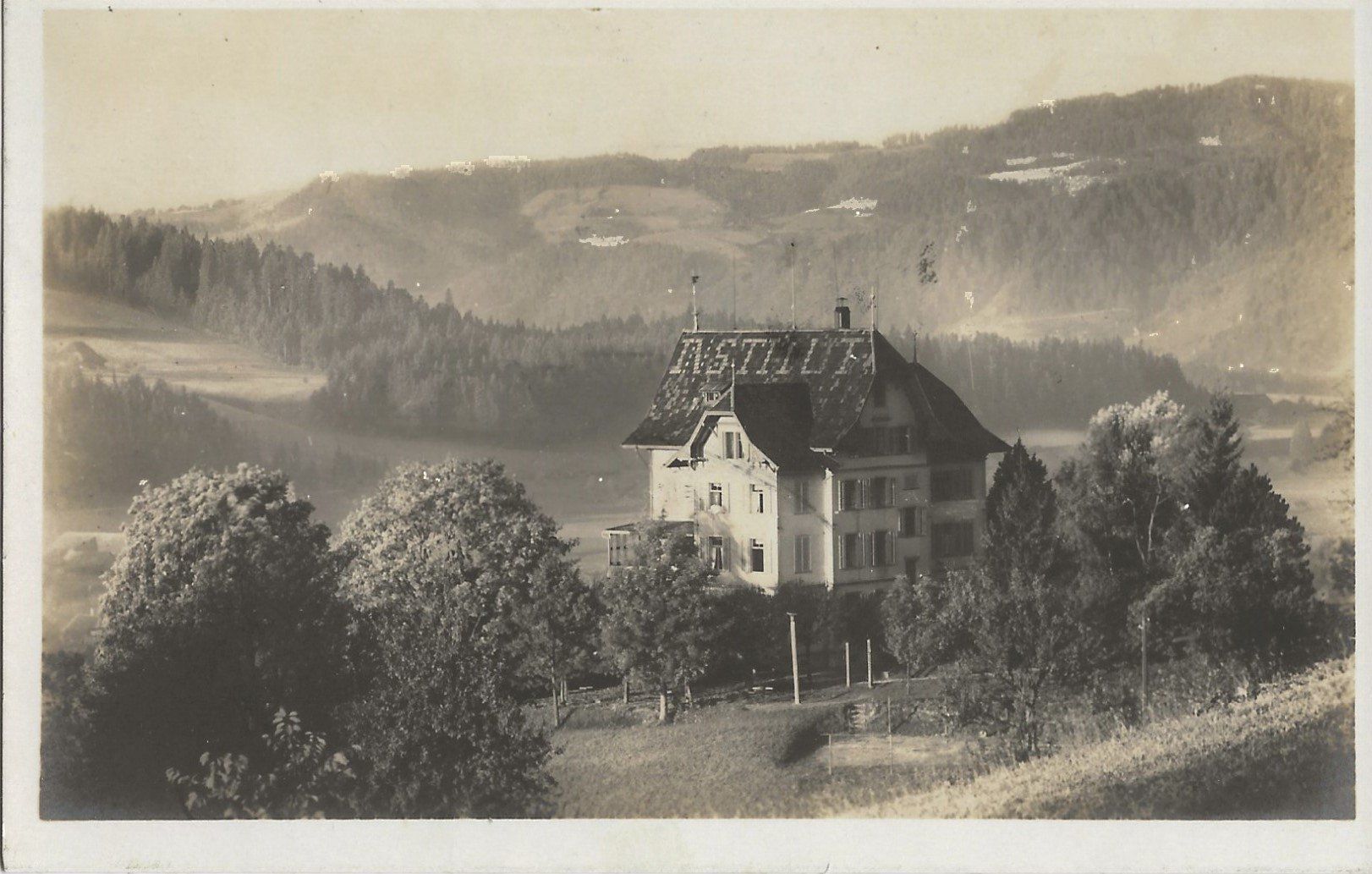 Cartoline postali: Langnau im Emmental, Erholungsheim, 1923 – Usato da Frauenfeld venduto da Merk52