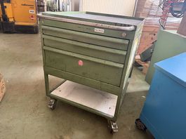 3er Lista Werkstattwagen B:62xT72xH:79cm, inkl Schlüssel