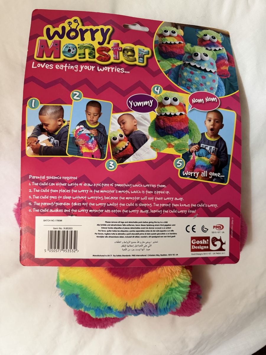 Jouets: Worry Monster Toy NEW  – Neuf avec emballage d'origine à Kilchberg ZH par gil_d8km 1