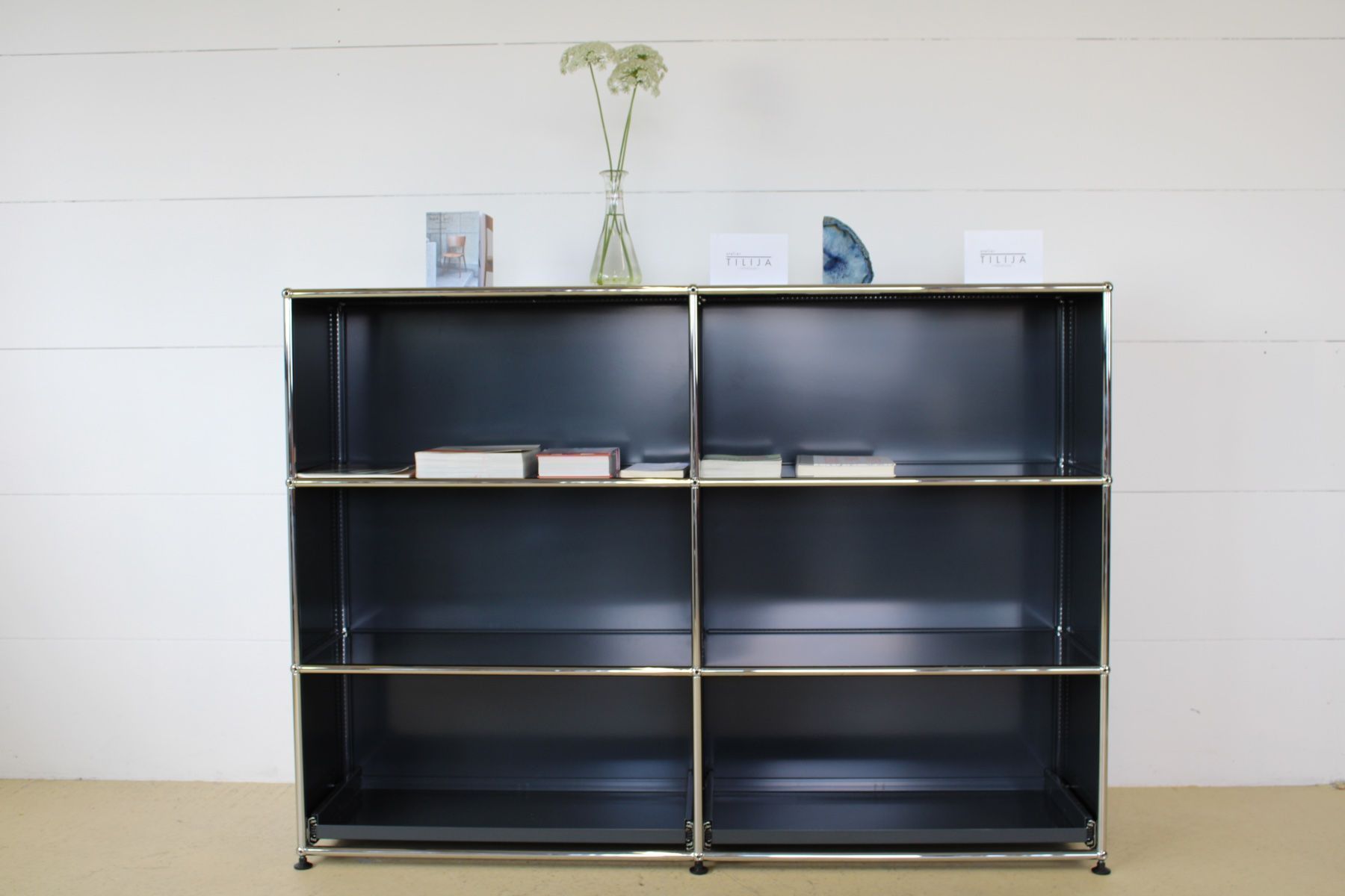 USM Scaffali: USM Regal anthrazitgrau – Usato da Meinisberg venduto da atelier_TILIJA 8