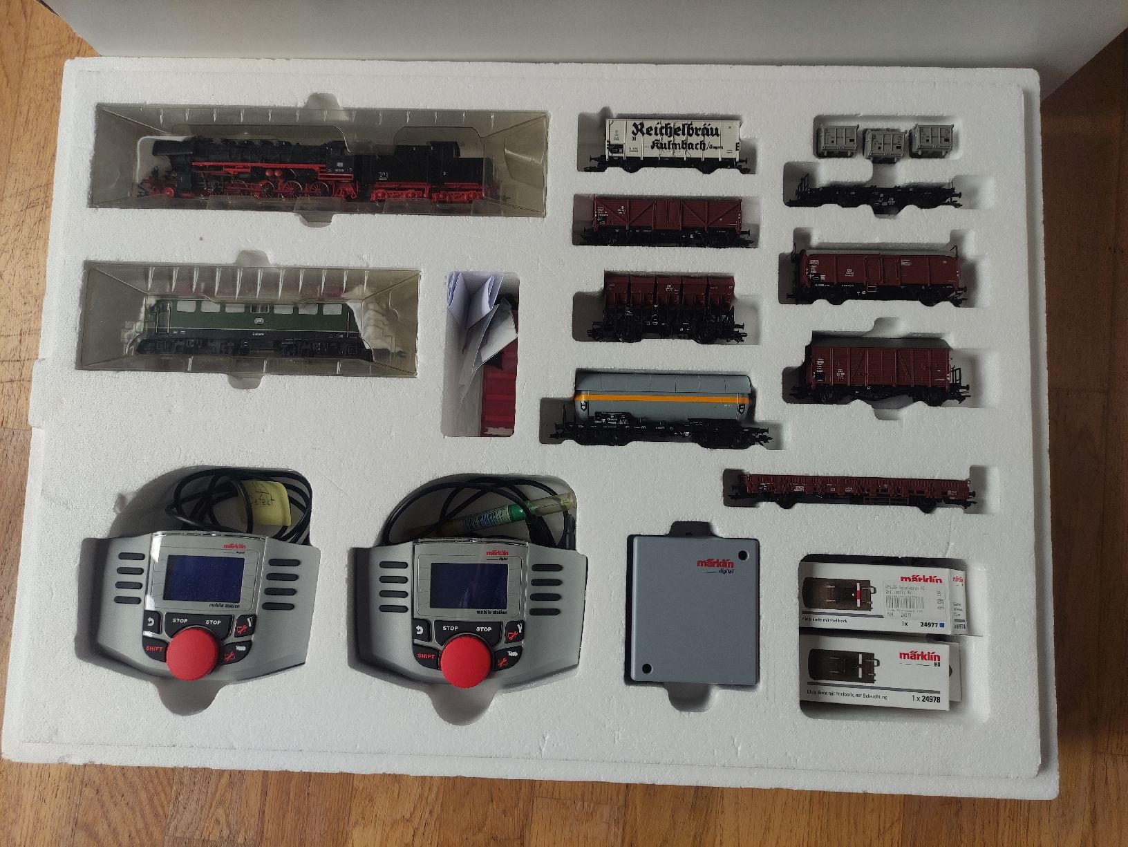 Märklin Modellini di ferrovie: 2x Märklin H0 Digital Starterpackung 29040 & 29463 – Usato da St. Gallen venduto da Pintador 2