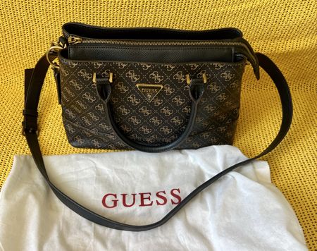 🤎GUESS Cordelia Logo Luxury Satchel