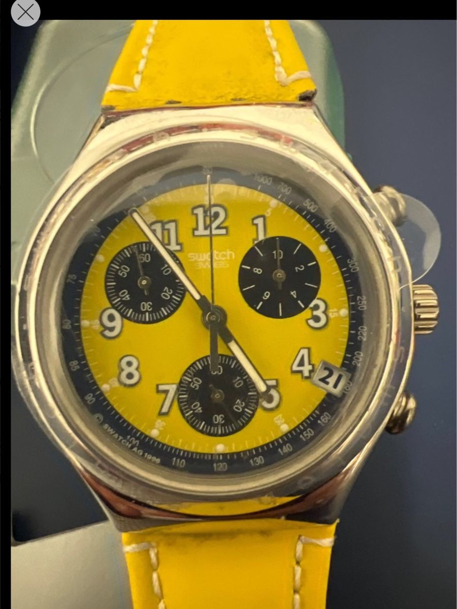 Swatch Orologi: Swatch Chrono 1996 – Nuovo e nell'imballaggio originale da Neuchatel venduto da RinoICF