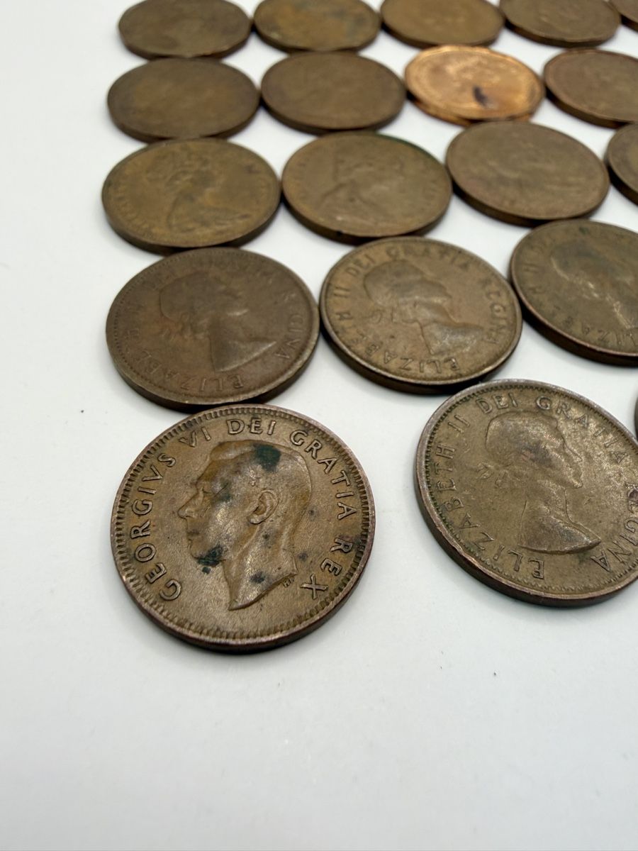 Tutti le monete: Collection de 37 pièces de 1 cent, Canada, dès 1953 – Usato da St-Maurice venduto da SPEKER 5