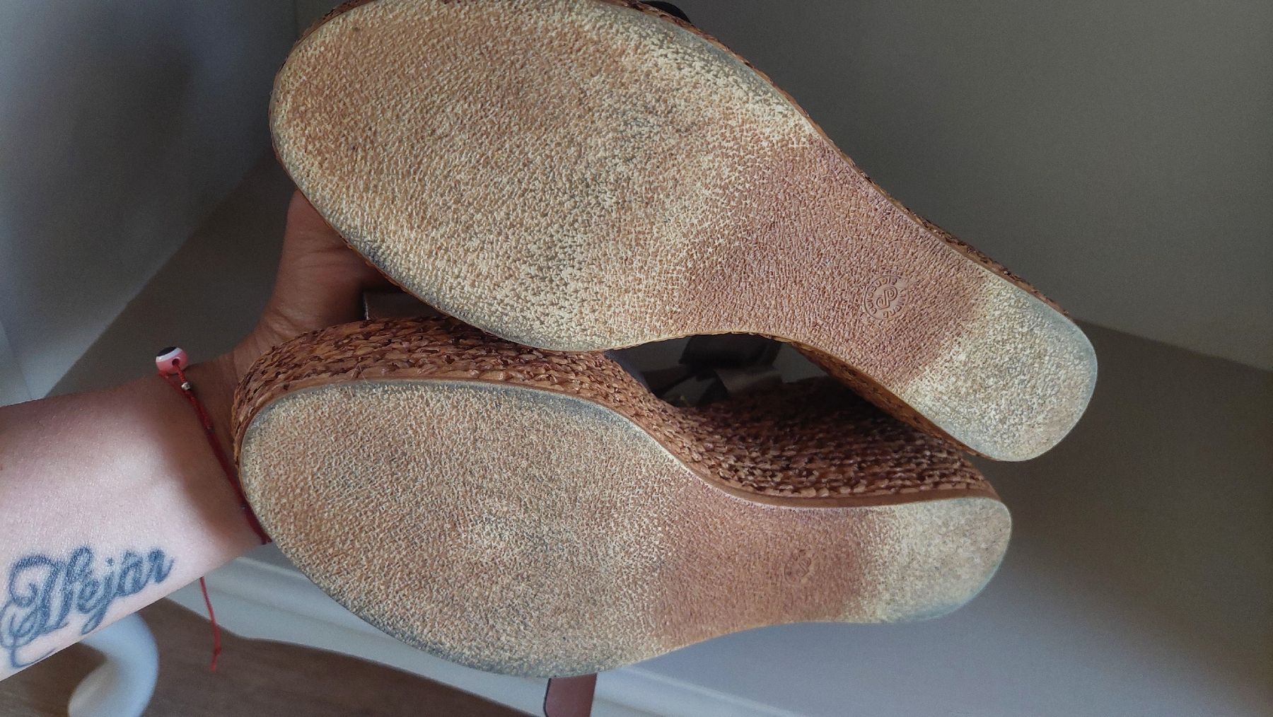 Graceland Scarpe da donna: Sandalen gr.40 mit Keilabsatz! – Nuovo (secondo la descrizione) da Basel venduto da O-MEGA 5