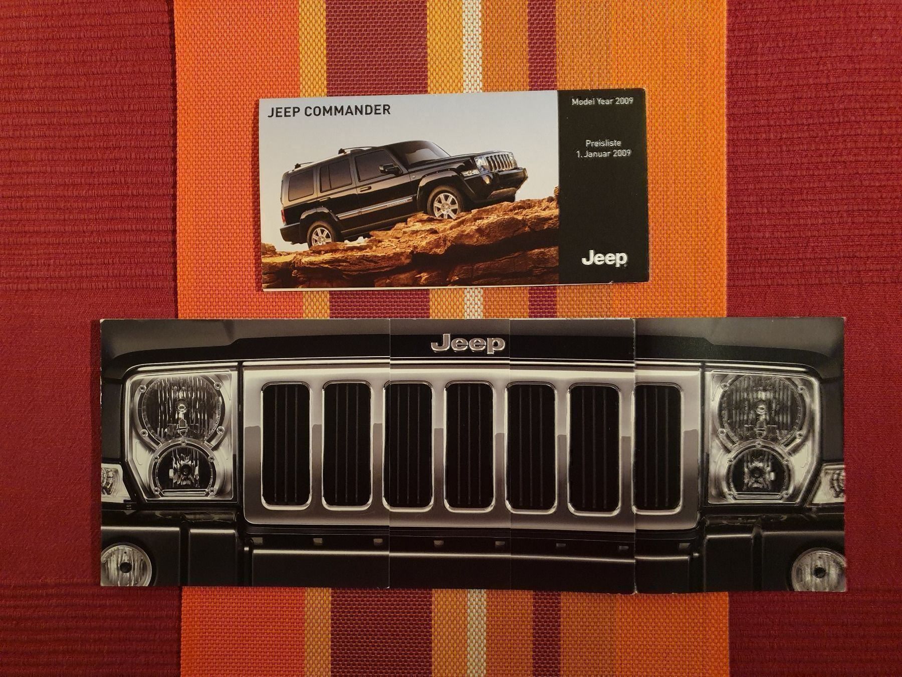Zeitschriften & Magazine: JEEP COMMANDER 2009 - Prospekt / Broschüre – Gebraucht aus Viganello von CARLiteratur 1