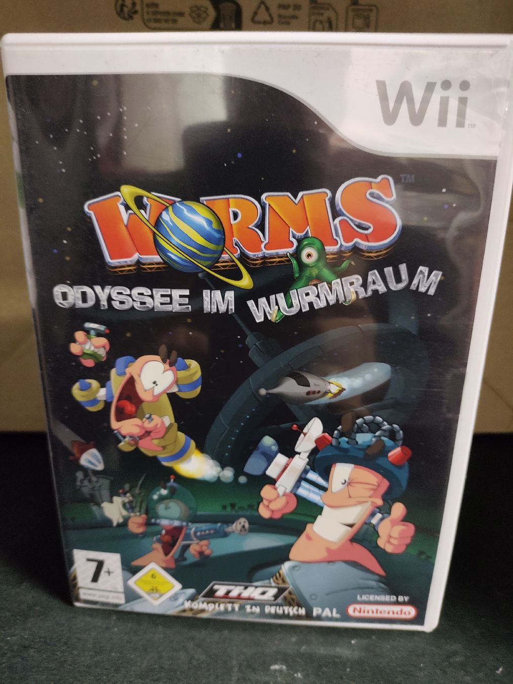 Nintendo Giochi: Worms: Odyssée dans l'Espace Wii - Jeu complet  DE – Usato da Fribourg venduto da PastGame