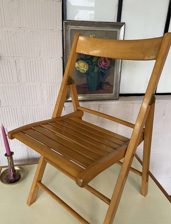 Klappstuhl aus den 70ern | Kaufen auf Ricardo
