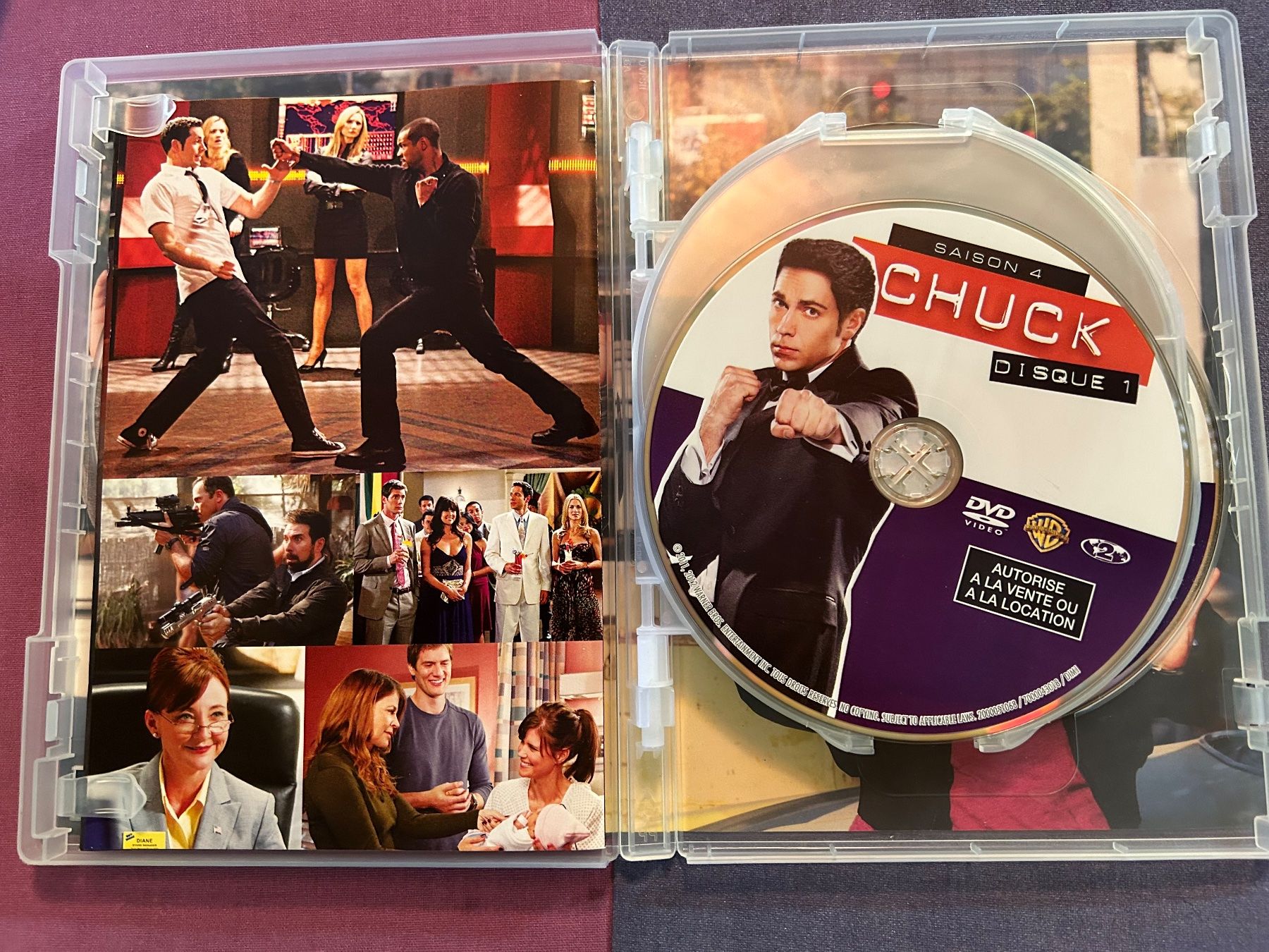 Alle DVDs: CHUCK SAISON 4 – Gebraucht aus St-Cierges von Crisi53 2