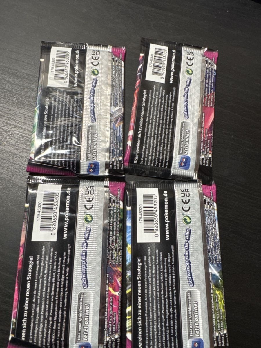 Pokémon Sammelbilder & Trading cards: ARTSET fusions booster Schwert&shield  – Gebraucht aus Belprahon von Rob_ain 1