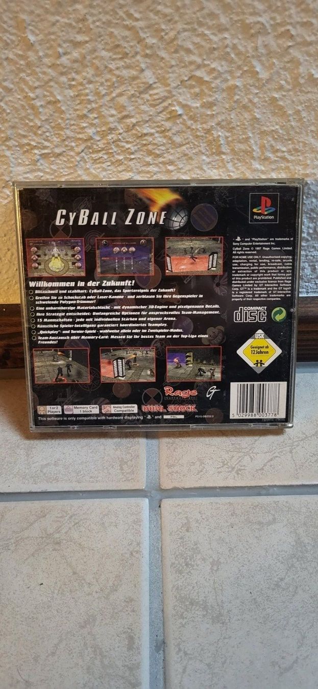 Sony Giochi: PS1 Spiel - CBZ Cyball Zone – Usato da Münsingen venduto da Heroism2010 1