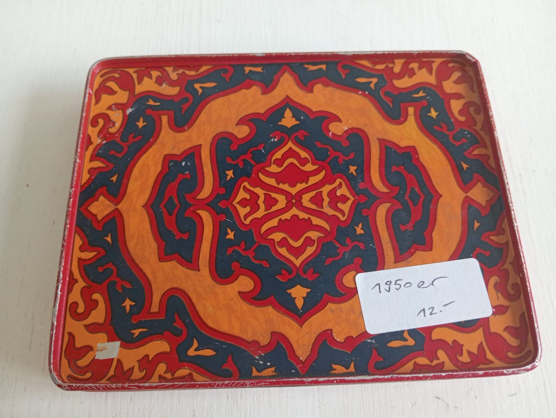 Dosen: Alte Vintage Blechdose Turmac Orange Zigaretten Blech Dose – Gebraucht aus Allschwil von Evgeniia78 6