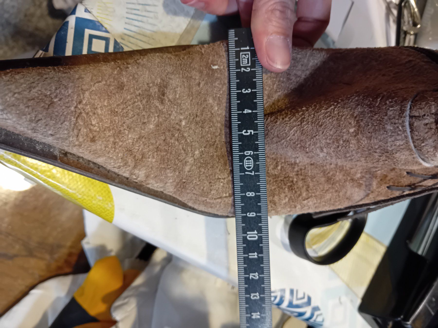 Damenschuhe: Stivali cow boy in camoscio 37 – Gebraucht aus Biasca von Old_6blh 9