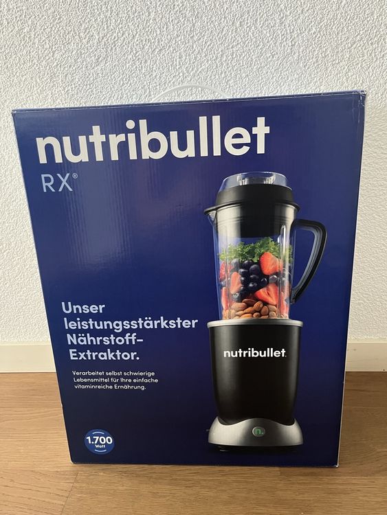 Nutribullet RX - 1.700 Watt Leistung - OVP (Neu und originalverpackt ...
