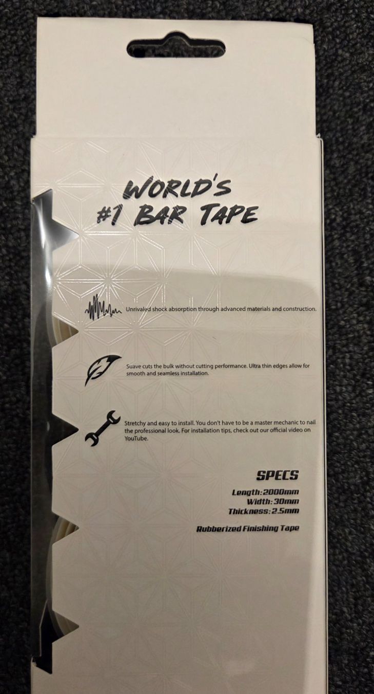 Pezzi di ricambio: Supacaz Suave Lenkerband - weiss – Nuovo e nell'imballaggio originale da Ittigen venduto da bluesboy_66 2