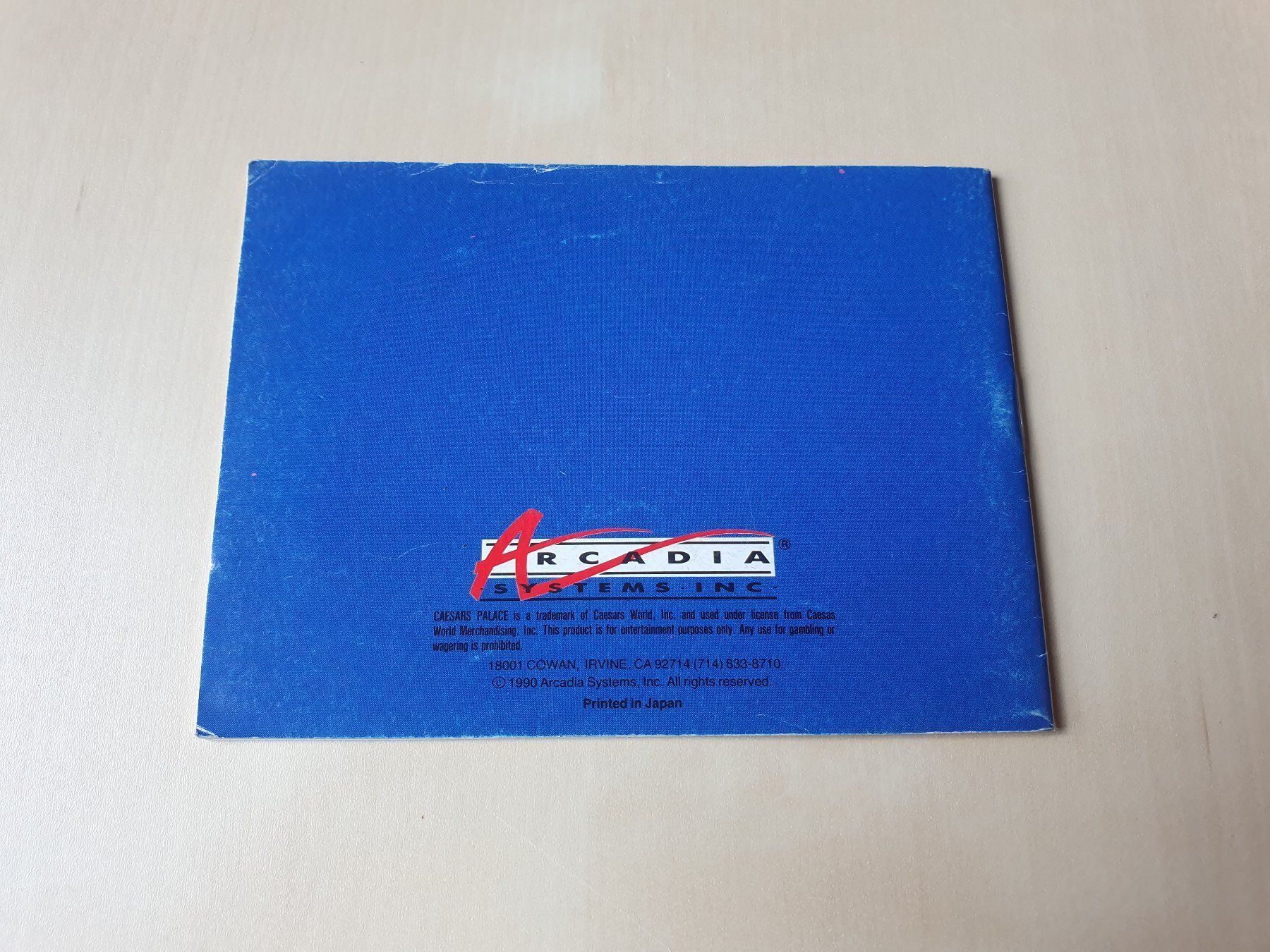Nintendo Spiele: Anleitung Caesars Palace DMG-CE-USA – Gebraucht aus Stansstad von collectorsshop 1