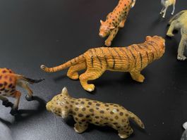 Set Spielfiguren Tiere diverse Arten gebrauchter Zustand