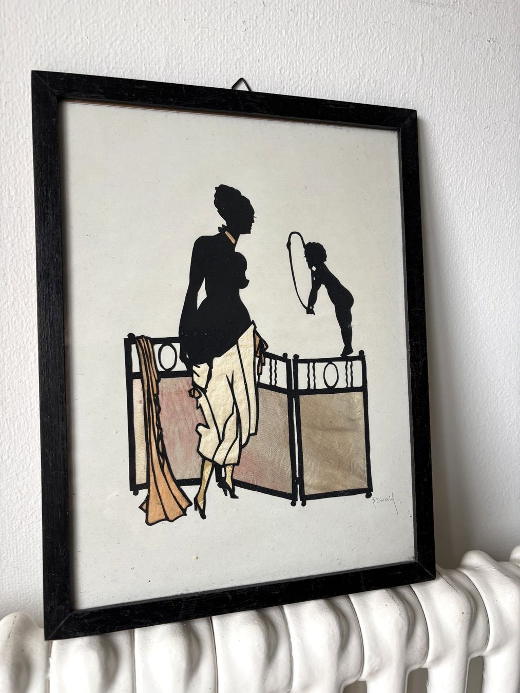 Grafiken & Lithographien: Fascinierte Scherenschnict Signierte Bild – Gebraucht aus Zürich von Nofelet31