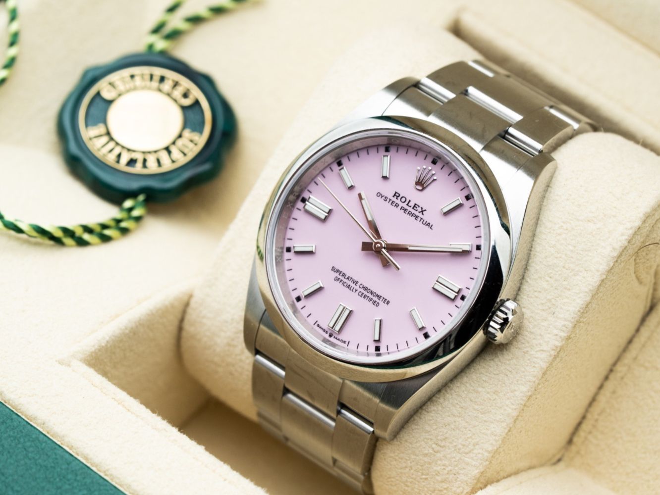 Rolex Uhren: Rolex Oyster Perpetual 36 Candy New Full set – Neu und originalverpackt aus Genève von aspaklariacollection 2