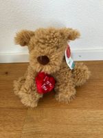 Neuwertiger Keel Toys Kuscheltier Hund mit Herz