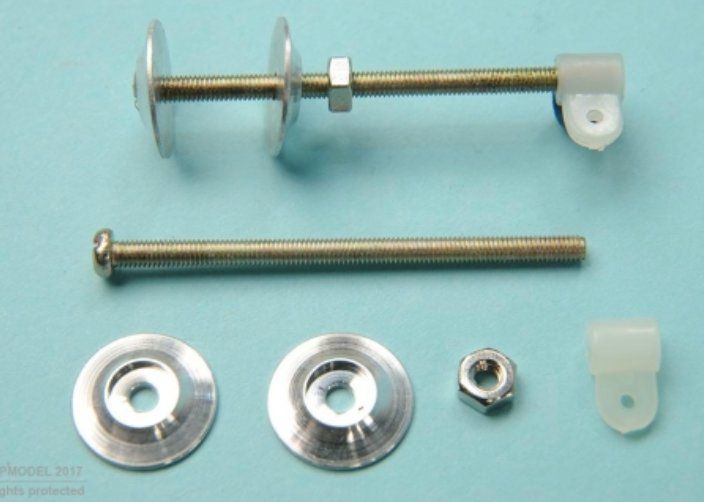 RC Kits de montage: DELUXE M3 Adjustable control horn LONG 50mm 2pcs – Neuf avec emballage d'origine à Trélex par Arnaudyak 1