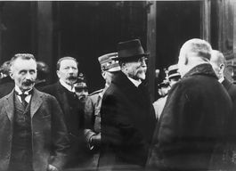 Grosse Archivfoto - Präsident Tomas Masaryk, Tschechien,1919