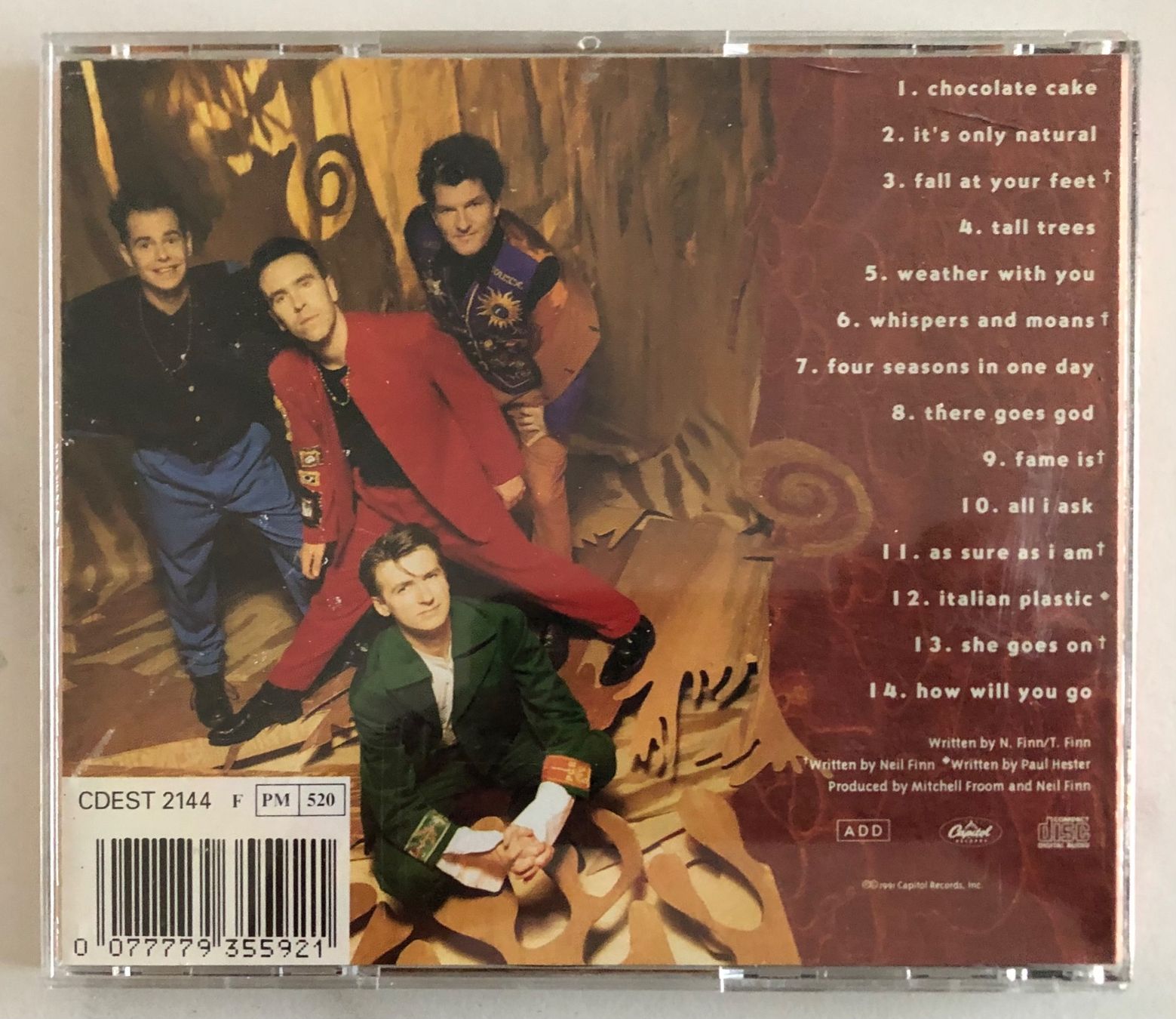 CD: CROWDED HOUSE - WOODFACE – Usato da Poliez-Pittet venduto da Newtown-Records 1