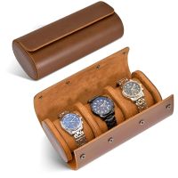 ✅ NEU Uhrenetui Reisebox 3 Fächer