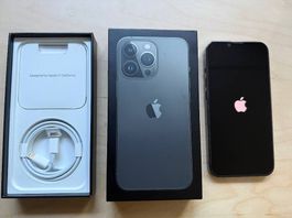 iPhone 13 Pro 128GB Schwarz  Optisch wie neu, neues Kabel