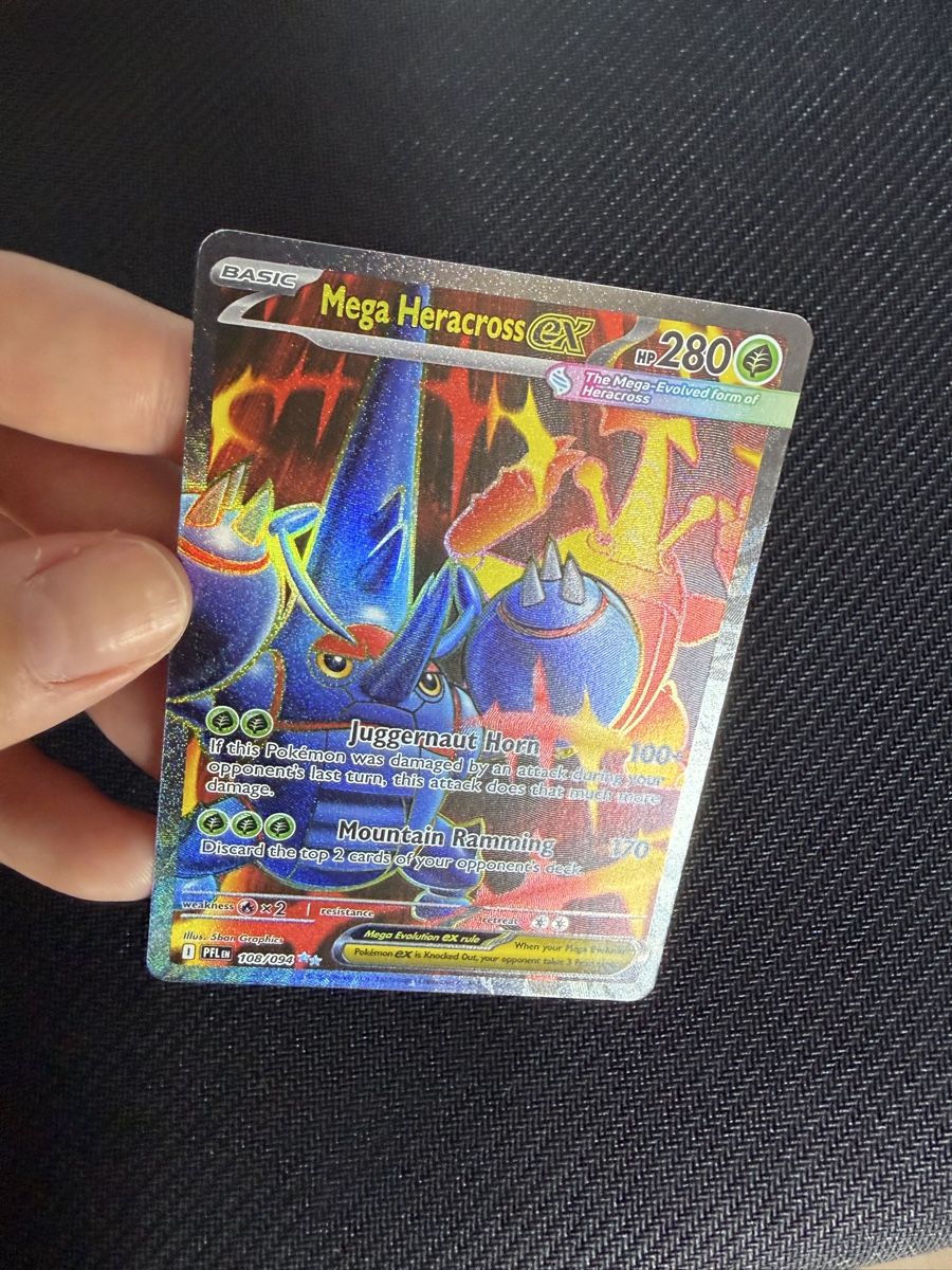 Pokémon Sammelbilder & Trading cards: Mega Heracross ex 108/094 EN 🇬🇧 – Neu (gemäss Beschreibung) aus Horgen von missgia 2