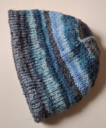 Babymütze "Blueberry" handgestrickt   NEU