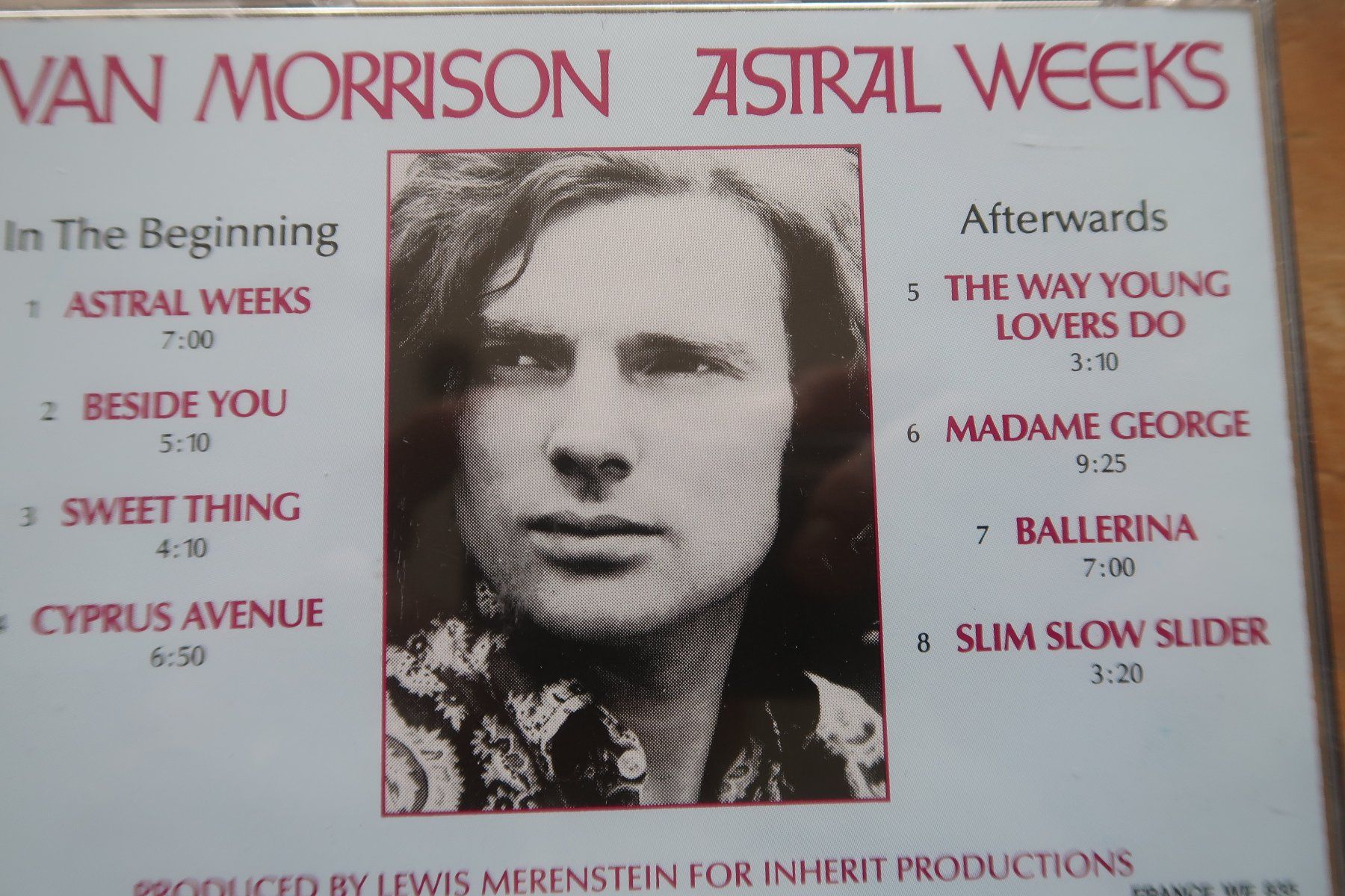 CDs: VAN MORRISON - ASTRAL WEEKS - CD – D'occasion à Basel par Patiscat 2