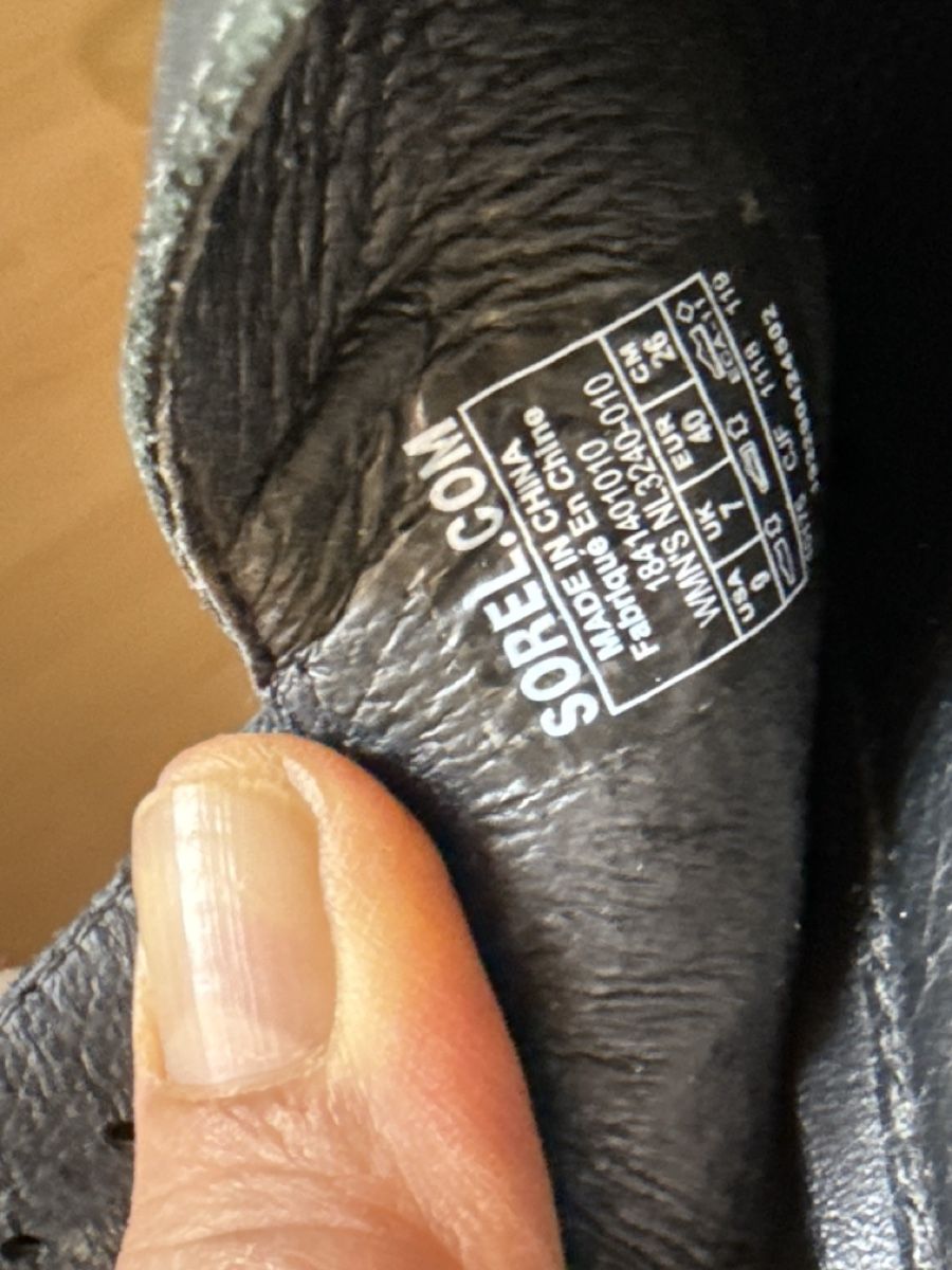 Sorel Chaussures femmes: SOREL chic sling back Leather Sandals size 40 – Neuf (Voir description) à Neirivue par naz_z28w 3