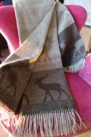 Wohn-/Kuscheldecke, 175 x 145cm, 80% Merinowolle - NEU