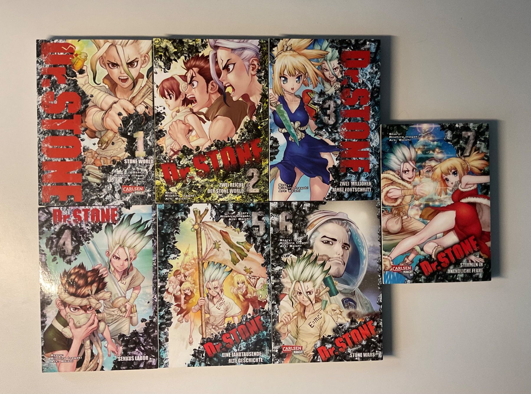 Comics: Dr. Stone Bänder 1-7 – Gebraucht aus Bonstetten von rol_zk5s
