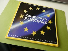 Kursmünzen Europas um 1990