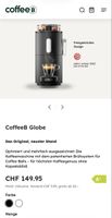 CoffeeB Globe capsule-free coffee machine, like new!