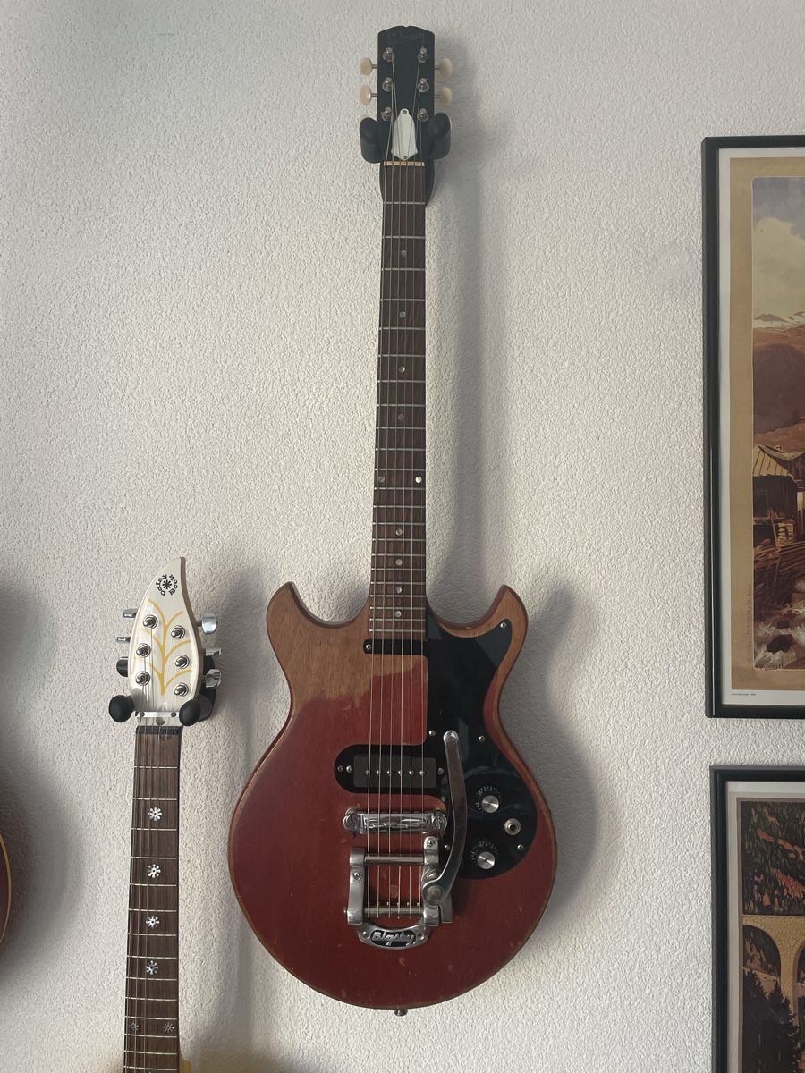 Gibson Musikinstrumente: 1965 Gibson Melody Maker mit Bigsby – Gebraucht aus Ostermundigen von sedated.saurer 1