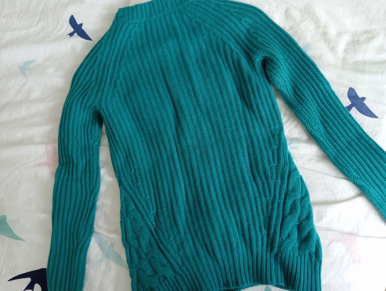 Pulls & Sweat-shirts: Türkiser Kaschmirpullover – Grösse S – D'occasion à Romanshorn par mololo 2