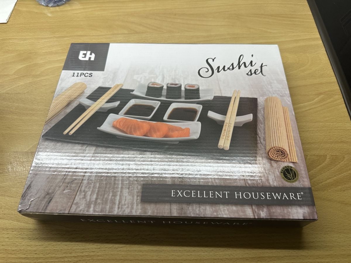 Set di piatti: Sushi Set, 11-teilig, Neu! – Nuovo e nell'imballaggio originale da Richterswil venduto da Tamtamgirl2