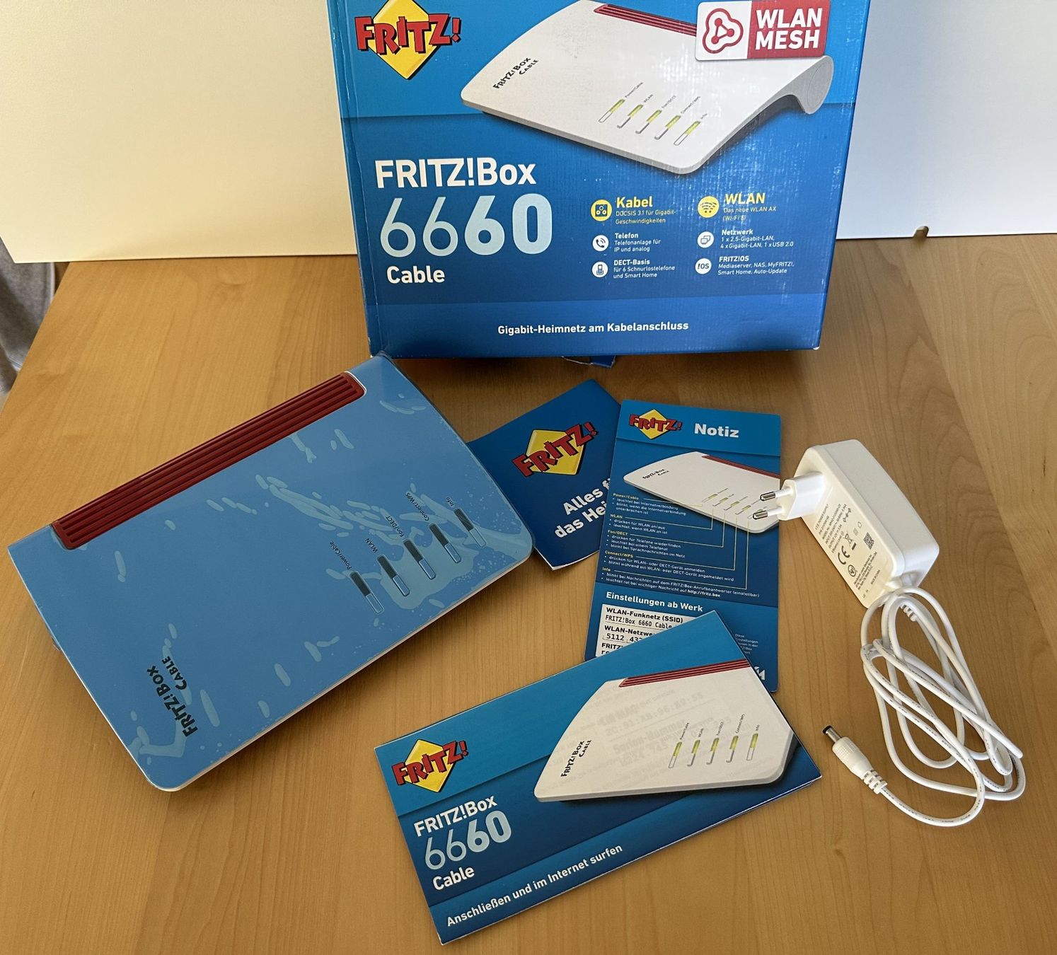 Avm Modem & Router: AVM FritzBox 6660 Cable – Usato da Dielsdorf venduto da Empowered 4
