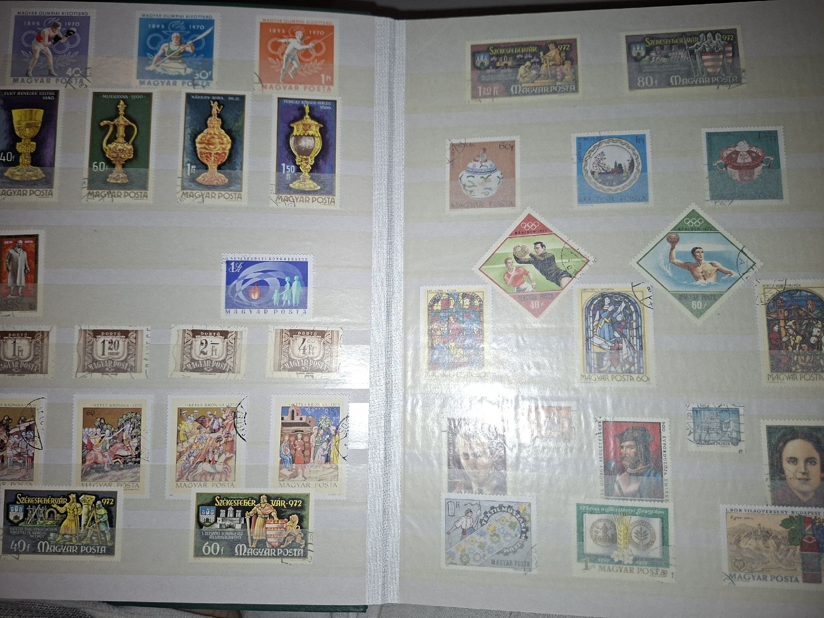 Alle Briefmarken: Briefmarkensammlung Castelrosso / Ungarn – Gebraucht aus Balgach von SIMEON27 7