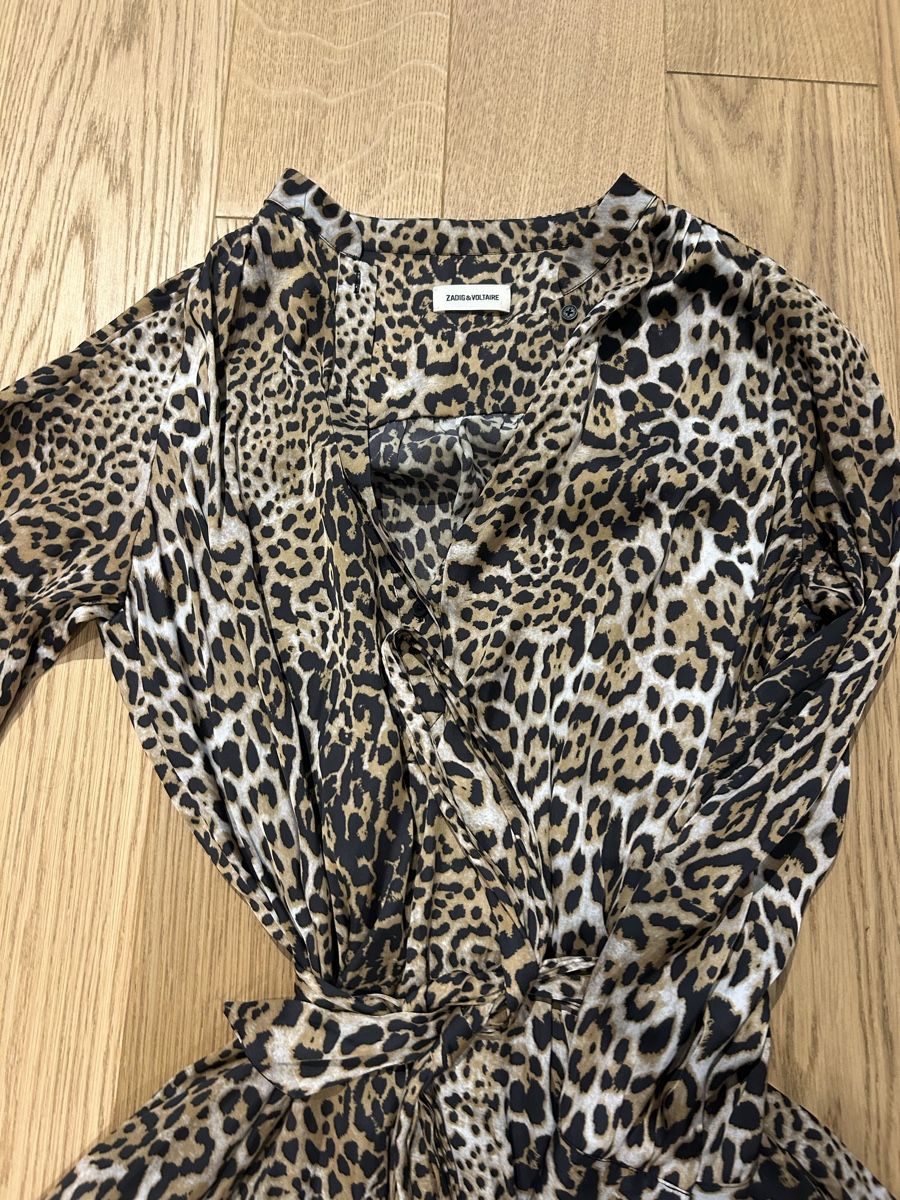 Zadig & Voltaire Vestiti: Zadig & Voltaire Leopard Print Dress - Size Medium! – Nuovo (secondo la descrizione) da Veyrier venduto da aliyag 1