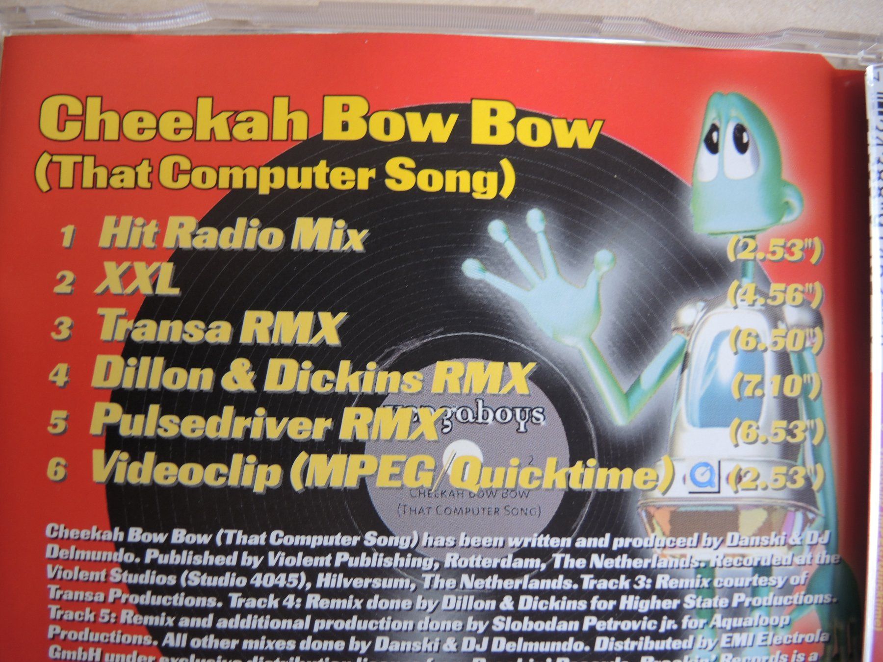 CD: Vengaboys feat. Cheekah - Cheekah Bow Bow CD Single – Usato da Rorschach venduto da Pop-upBrocki 2