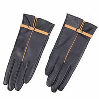 New with tag Sheep Leather Gloves, woman Black S
