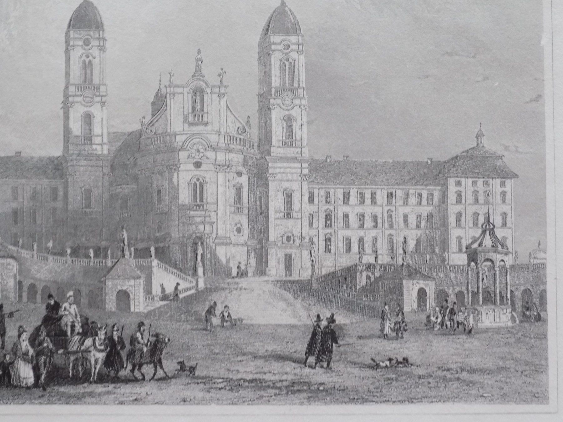 Incisioni: Klosterkirche Maria zu Einsiedeln – Usato da Risch venduto da Antikfee 3