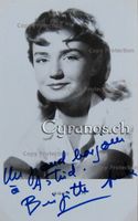 Brigitte Auber (1925) Schauspielerin - sign. Foto