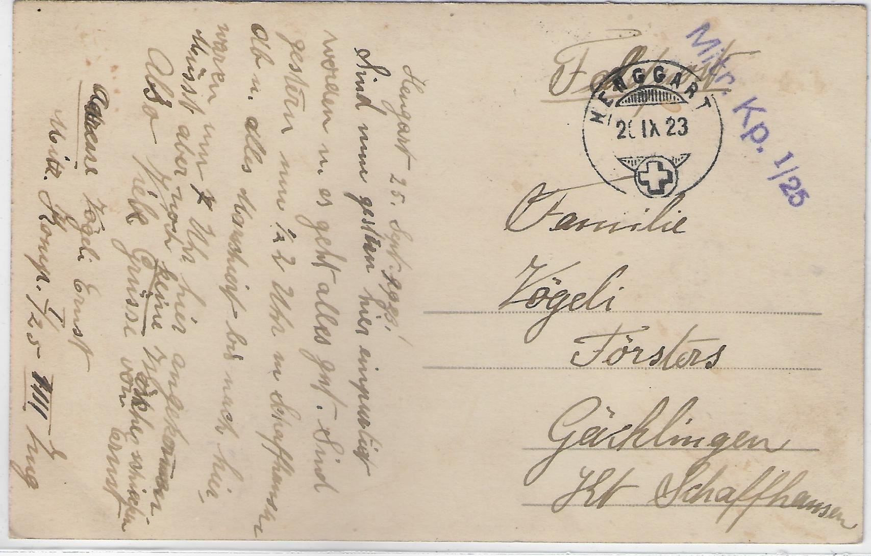Cartoline postali: Henggart - Schulhaus – Usato da Ettingen venduto da Kartenplanet 1