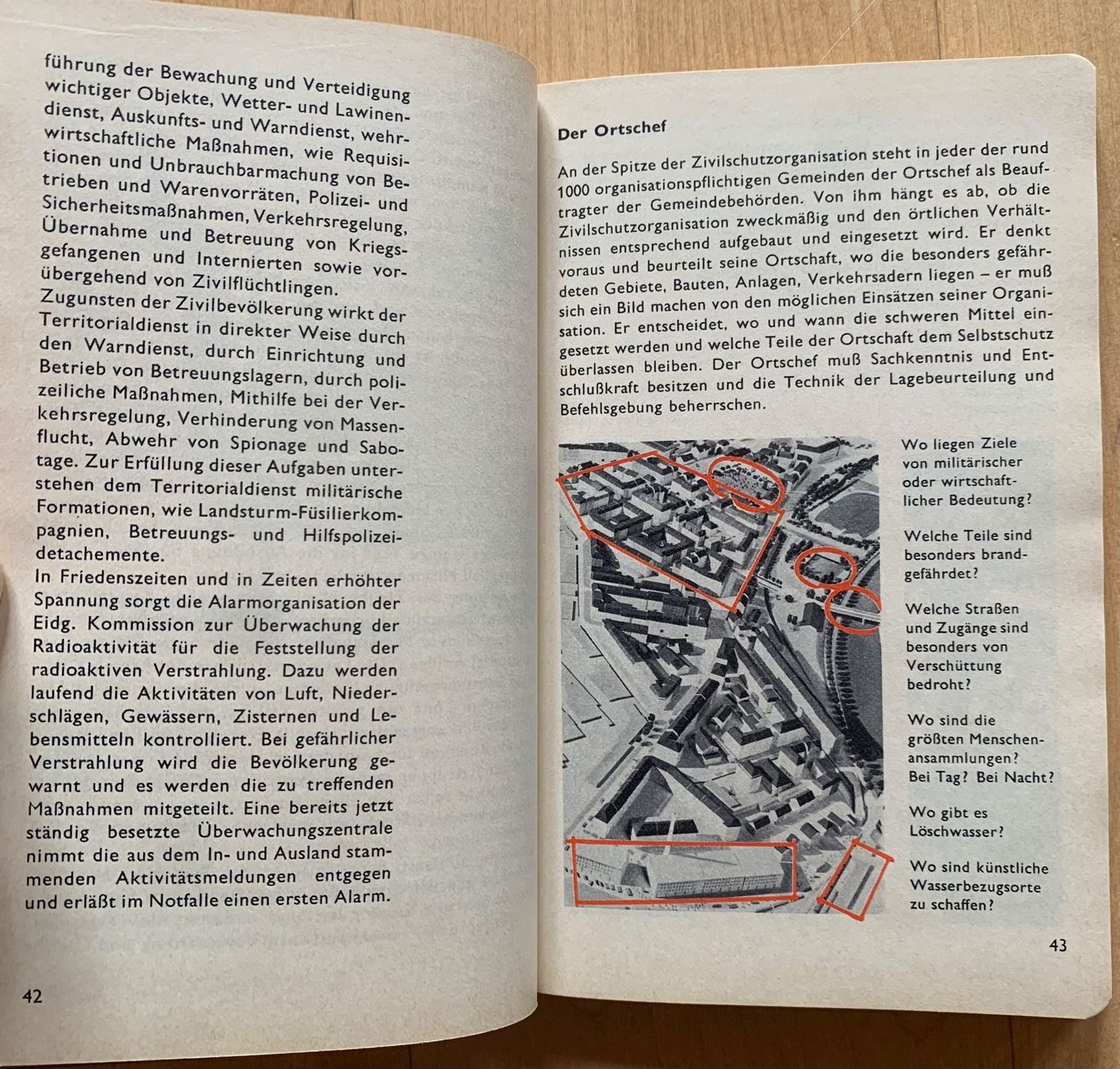 Libri: Büchlein Zivilverteidigung – Usato da Goldingen venduto da Bergler012 8