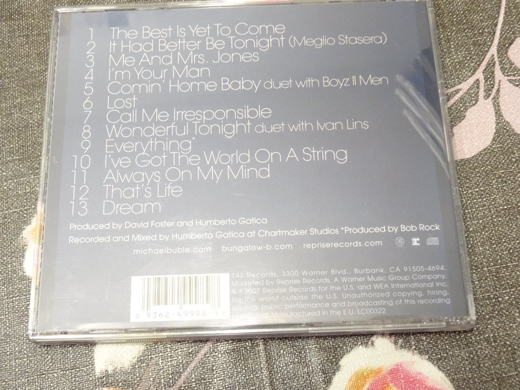 CD: Michael Buble - Call me Irresponsible CD – Usato da Olten venduto da Disc-Ausverkauf 1